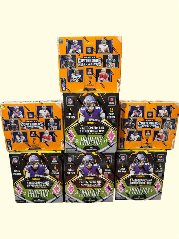 2024 Panini Contenders & Phoenix FB 7 Box Mixer PYT #4