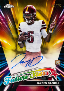 2024 Topps Chrome Football Breakers Delight 3 Box PYT #3