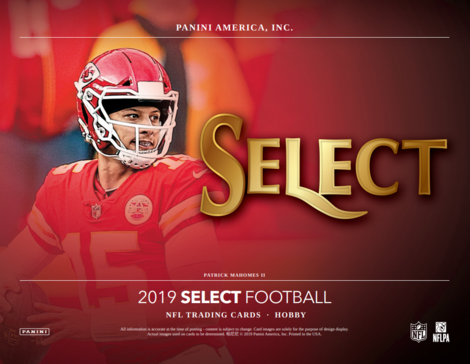 2019 Panini Select Football Half Case PYT #4