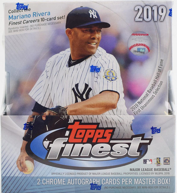 2019 Topps Finest Baseball PYT #1 (8 Box Case)