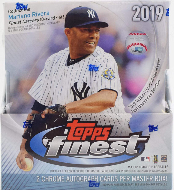2019 Topps Finest Baseball PYT #2 (8 Box Case)