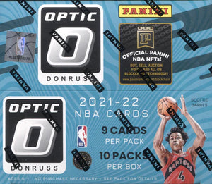 2021-22 Panini Donruss Optic Fast Break Basketball 4 Box PYT #2