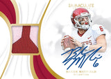 2019 Panini Immaculate Collegiate Football / Majestic Mixer PYT (5 BOX MIXER)