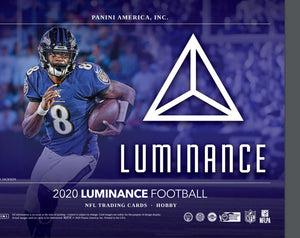 2020 Panini Luminance Football 9 Box PYT #1