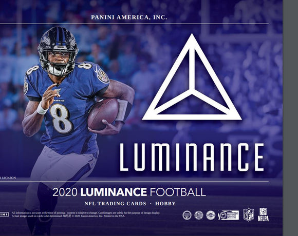2020 Panini Luminance Football 9 Box PYT #1