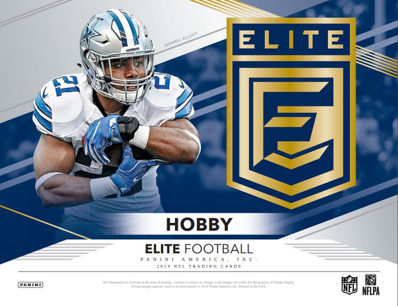 2019 Panini Elite Football FOTL PYT #2 (6 Box Half Case)