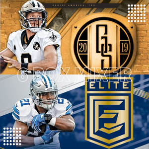 2019 Panini Gold Standard FOTL/Donruss Elite Football Mixer (6 BOX MIXER)